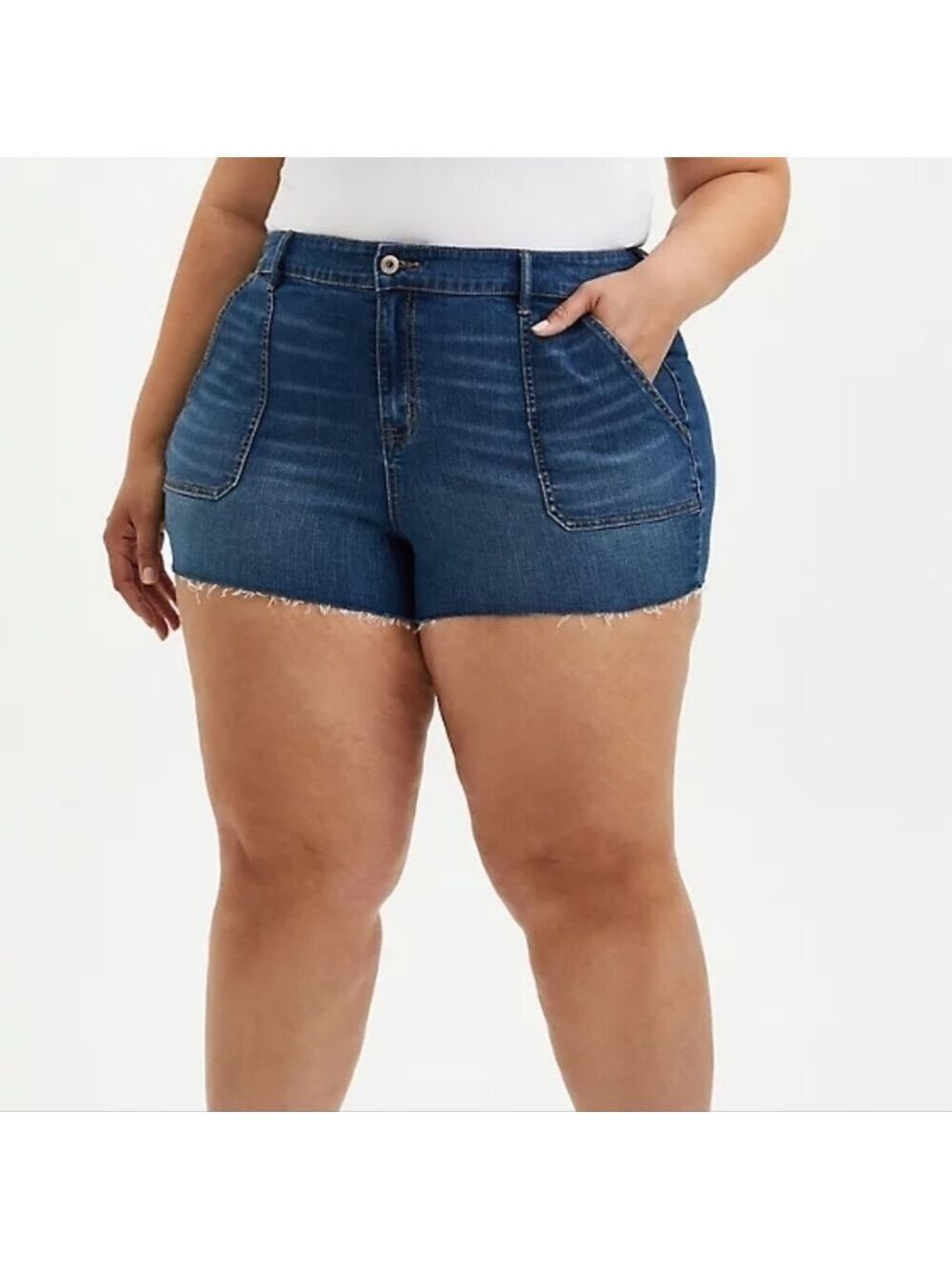 14 - Torrid | VINTAGE STRETCH HIGH-RISE SHORT - 3.5"